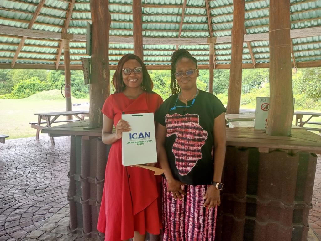 ICAN Lekki members at a community event